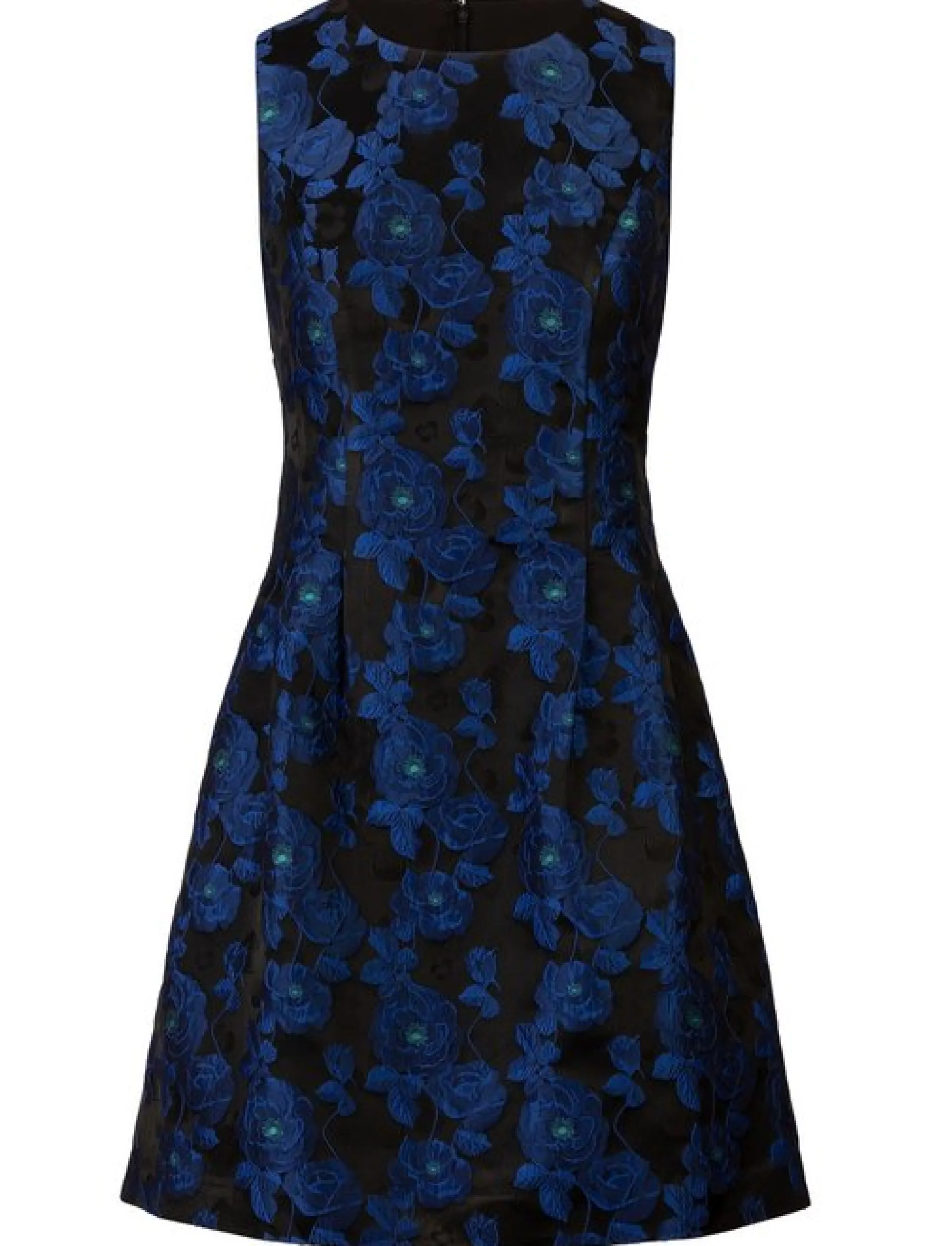 Kraimod Damen Cocktailkleid in blau schwarz