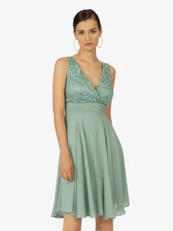 Kraimod Damen Cocktailkleid in grün - Länge: lang