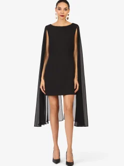 Kraimod Damen Cocktailkleid in schwarz - Länge: mittel