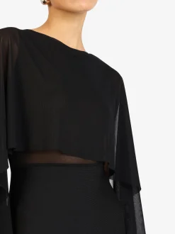 Kraimod Damen Kleid in schwarz - Ausschnitt: Rundhals