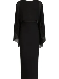 Kraimod Damen Kleid in schwarz - Ausschnitt: Rundhals