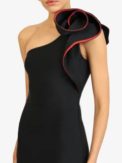 Kraimod Damen Kleid in schwarz - Länge: mittel