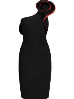 Kraimod Damen Kleid in schwarz - Länge: mittel