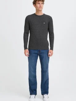 Kronstadt Herren Strickpullover - KSCall in anthrazit