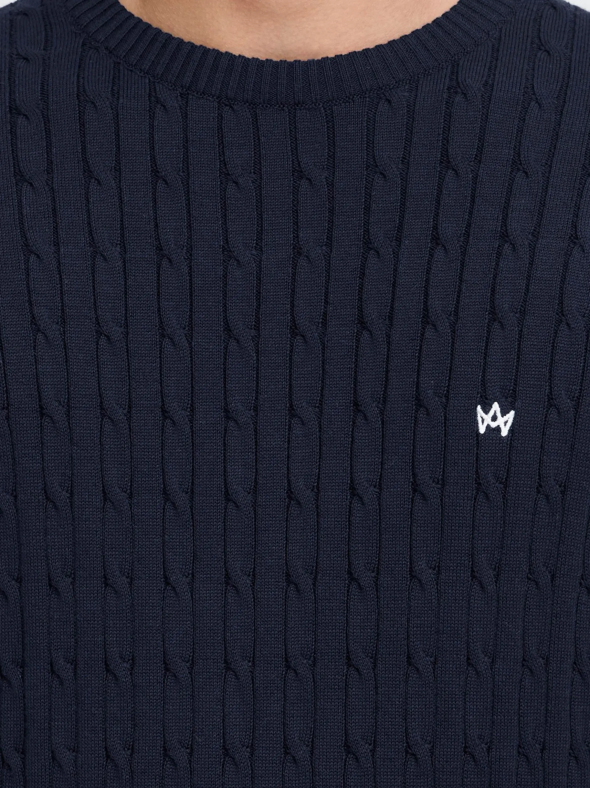 Kronstadt Herren Strickpullover - KSCall in blau
