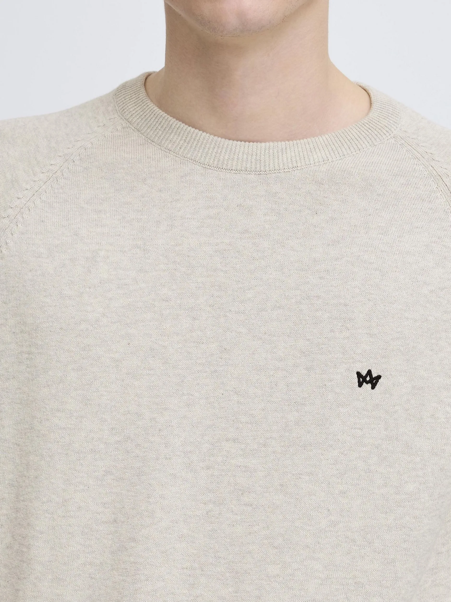 Kronstadt Herren Strickpullover - KSEmil in grau