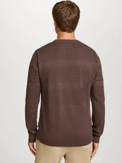 Kronstadt Herren Strickpullover - KSHannes in braun