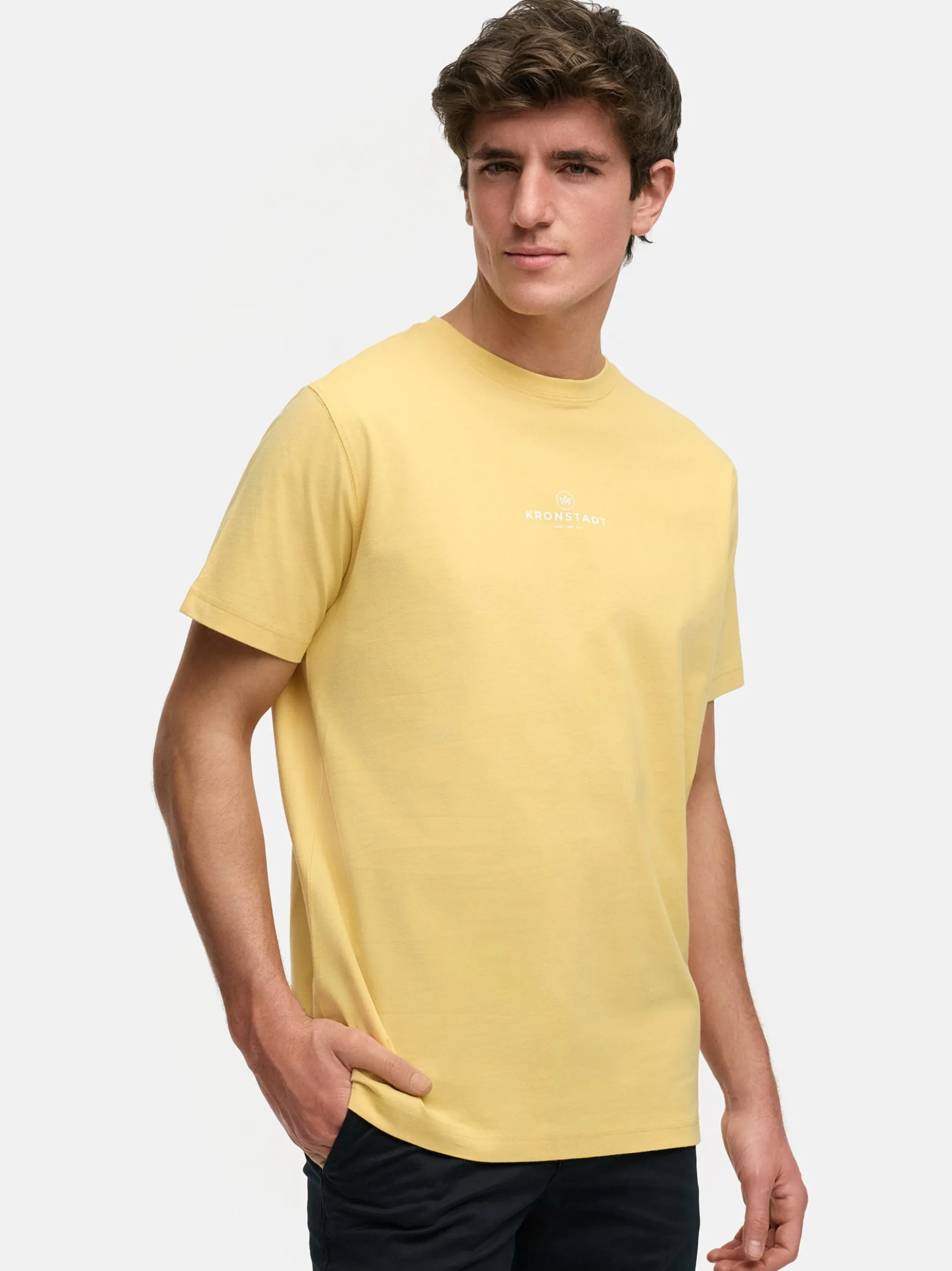 Kronstadt Herren T-Shirt - KSConrad in gelb