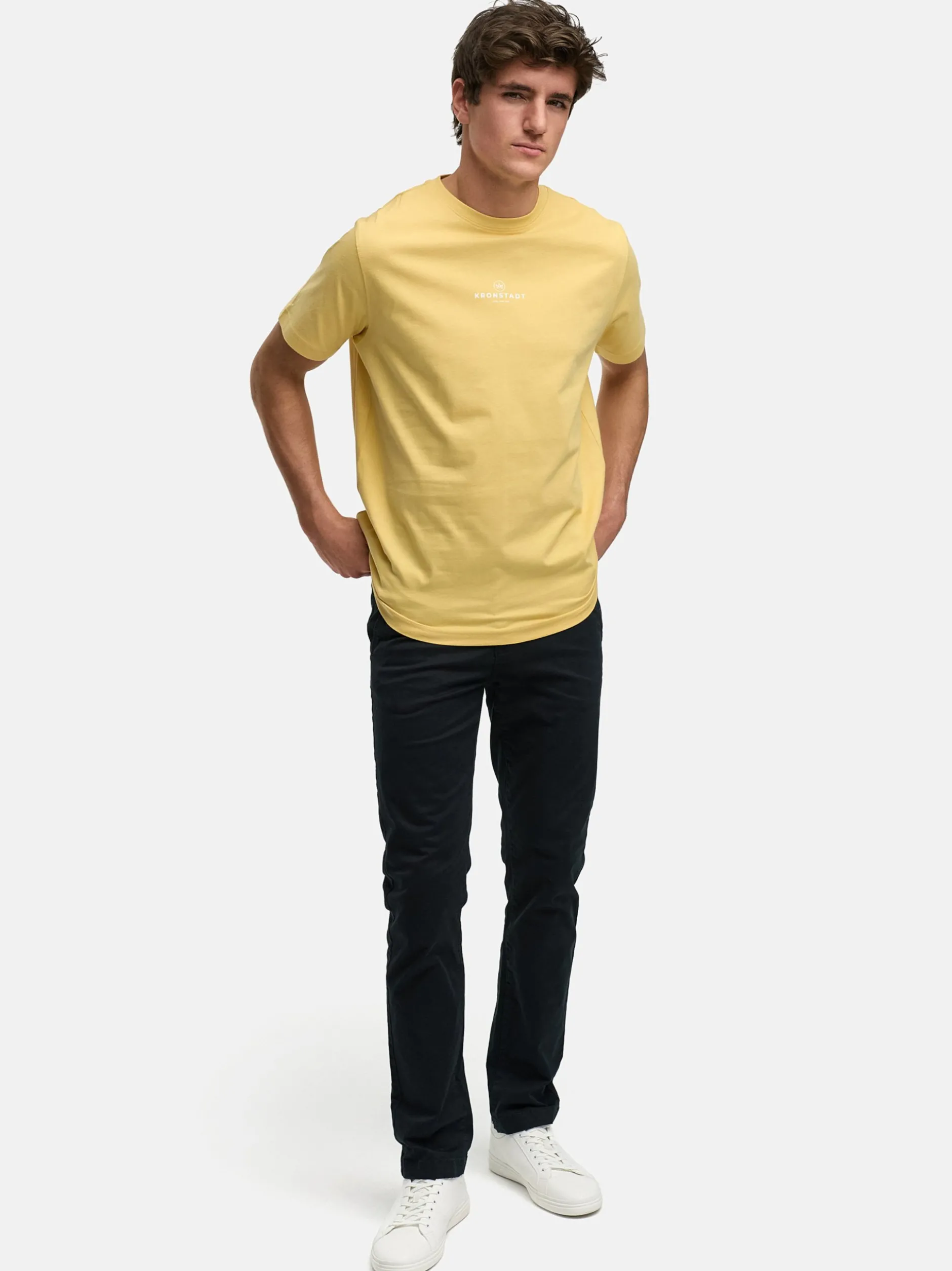 Kronstadt Herren T-Shirt - KSConrad in gelb