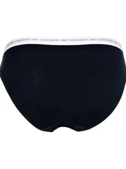 Lacoste Damen Slip 6er Pack in schwarz