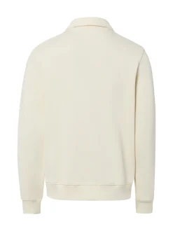 Lacoste Herren Polo-Sweatshirt in ecru - Ärmel: langarm