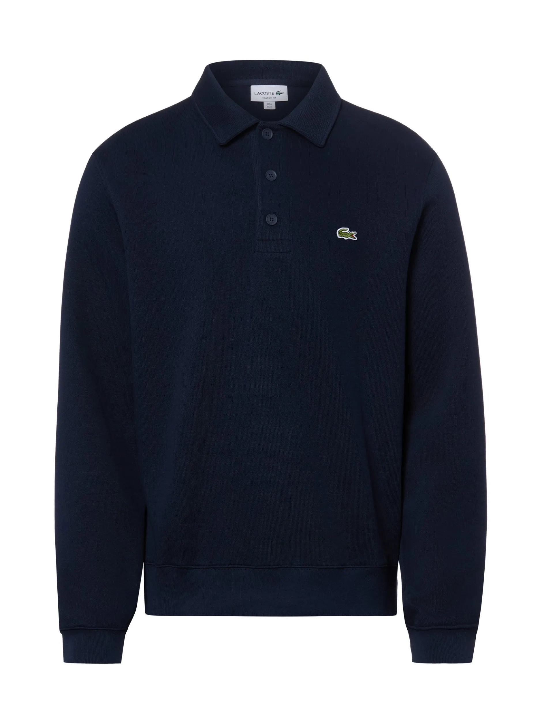 Lacoste Herren Polo-Sweatshirt in marine