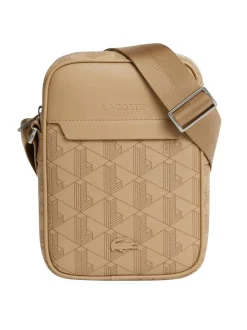 Lacoste Herren Umhängetasche in beige