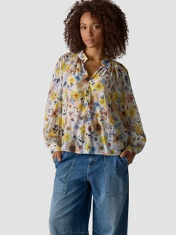 LCMT Damen Bluse in mehrfarbig