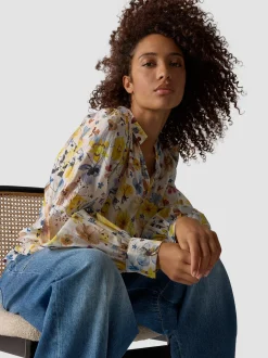 LCMT Damen Bluse in mehrfarbig