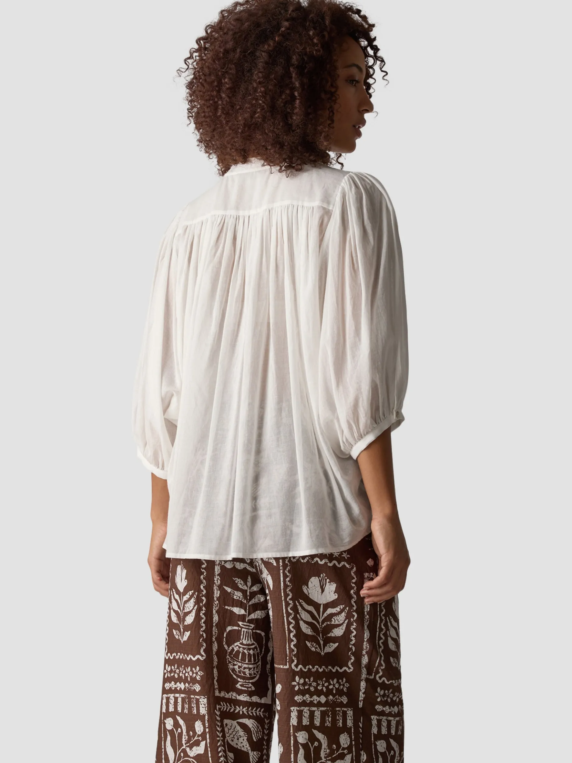 LCMT Damen Bluse in weiß