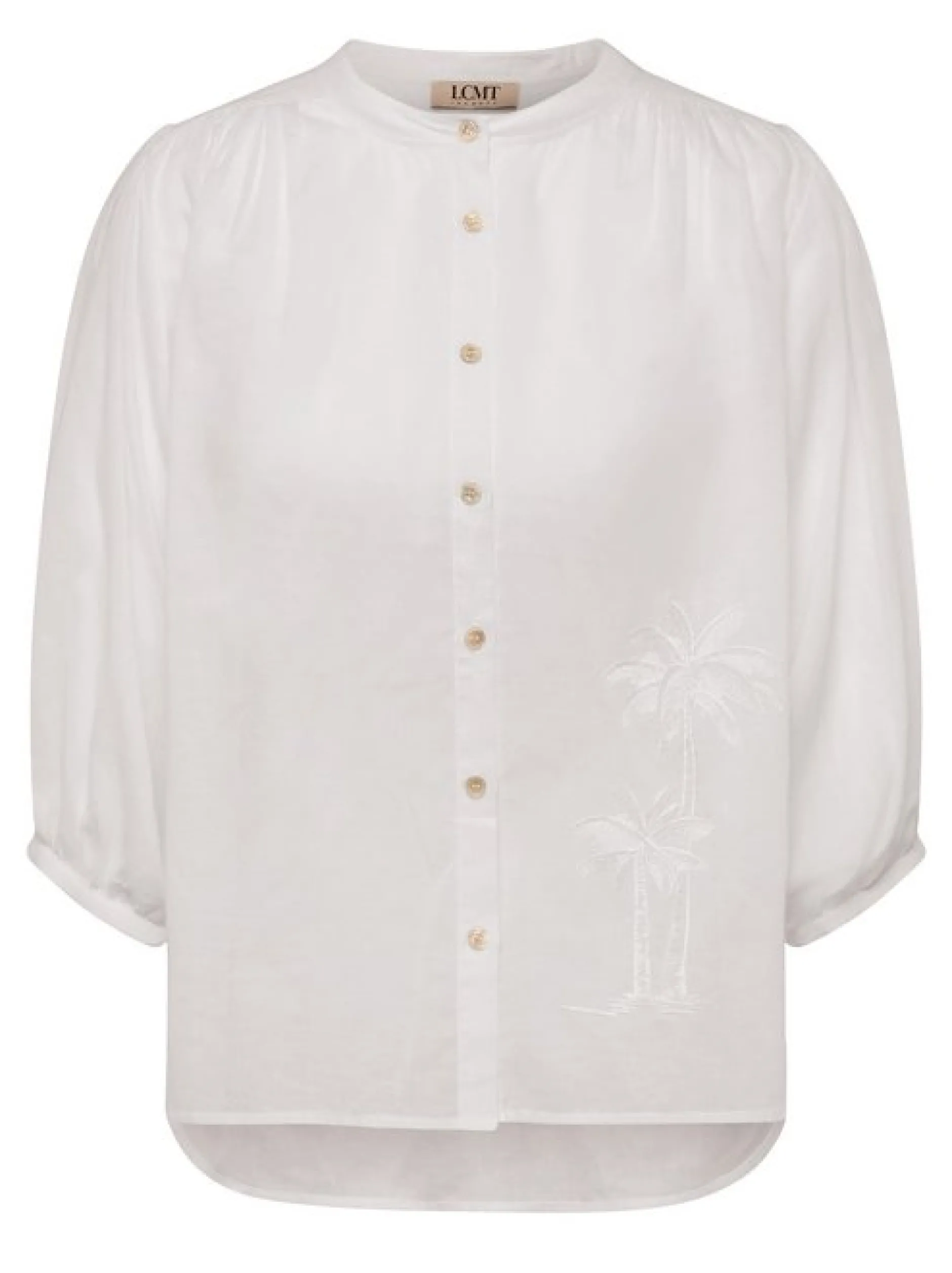 LCMT Damen Bluse in weiß
