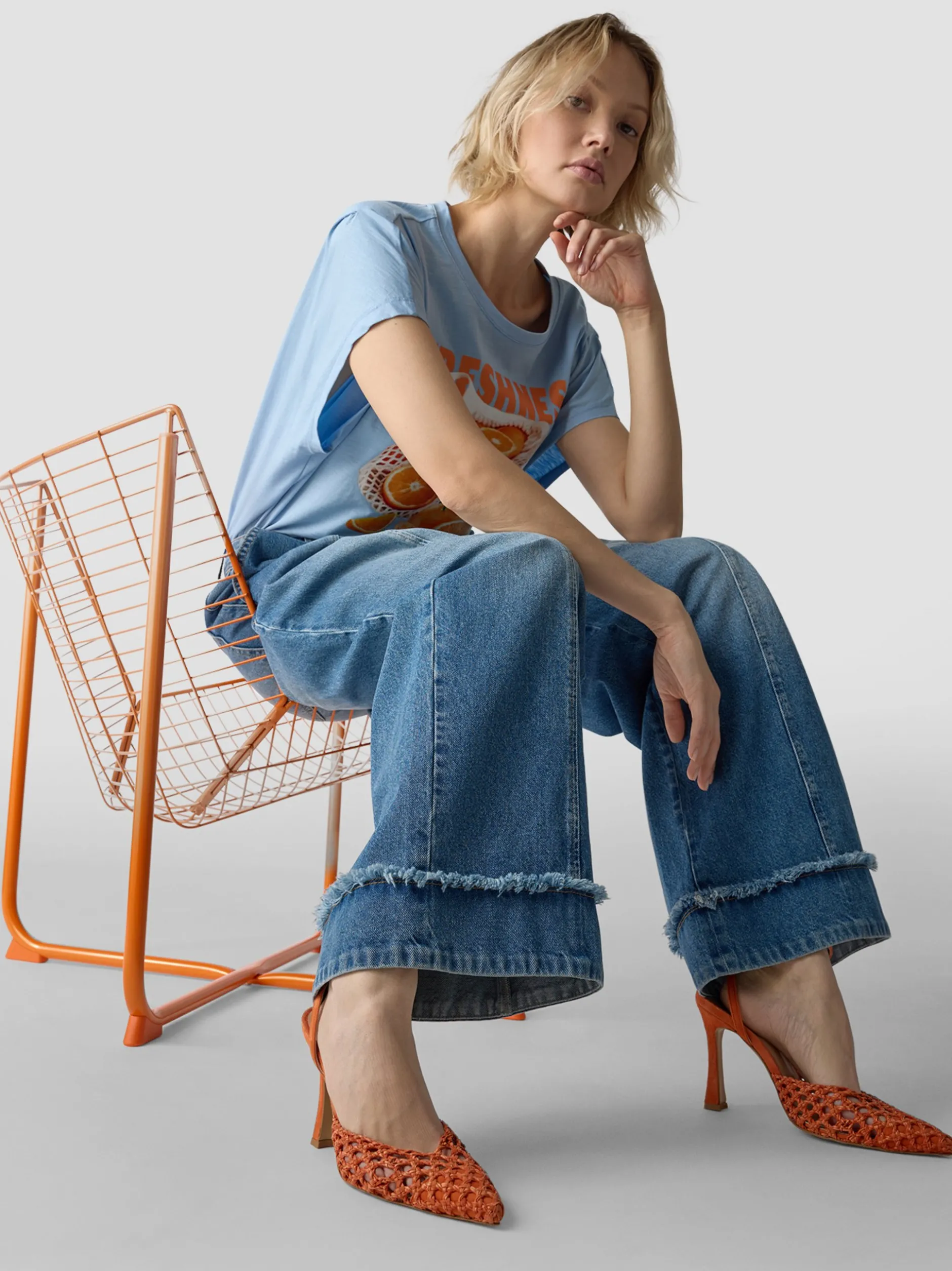 LCMT Damen Hose in blau