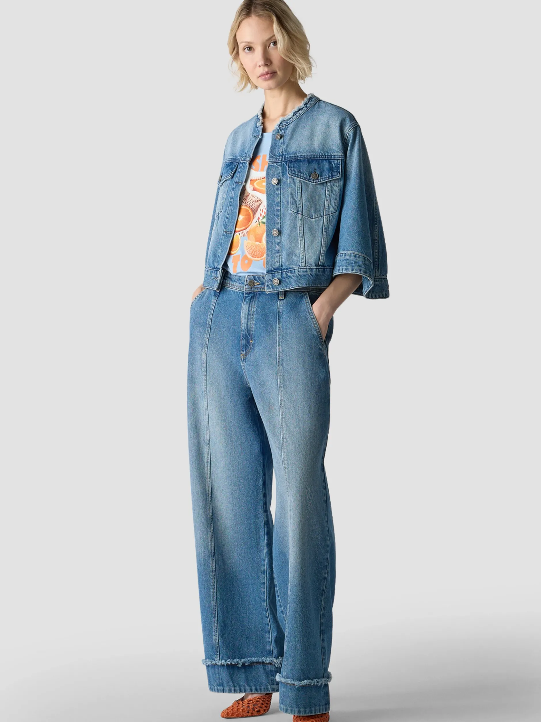 LCMT Damen Hose in blau