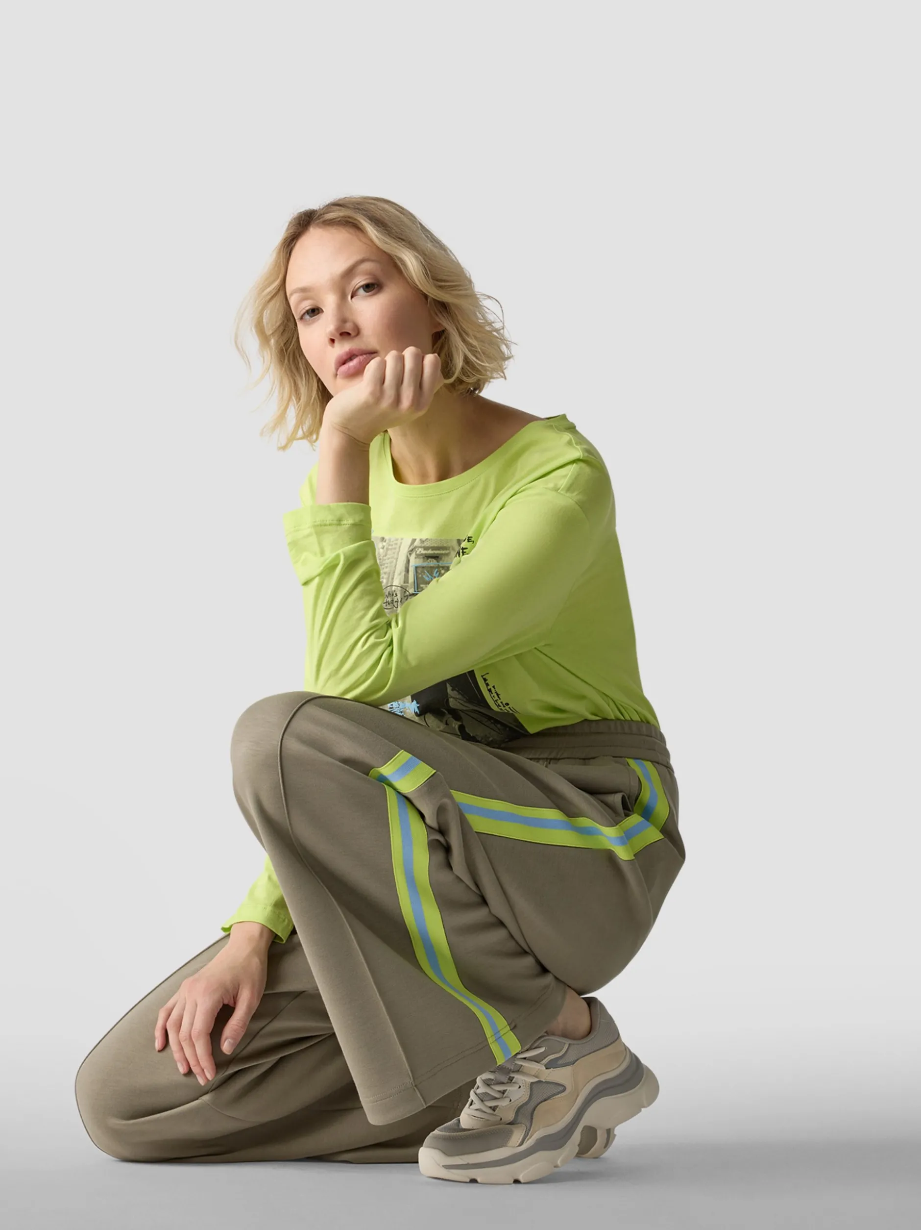 LCMT Damen Hose in oliv