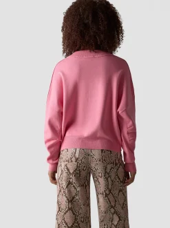 LCMT Damen Pullover in rosa