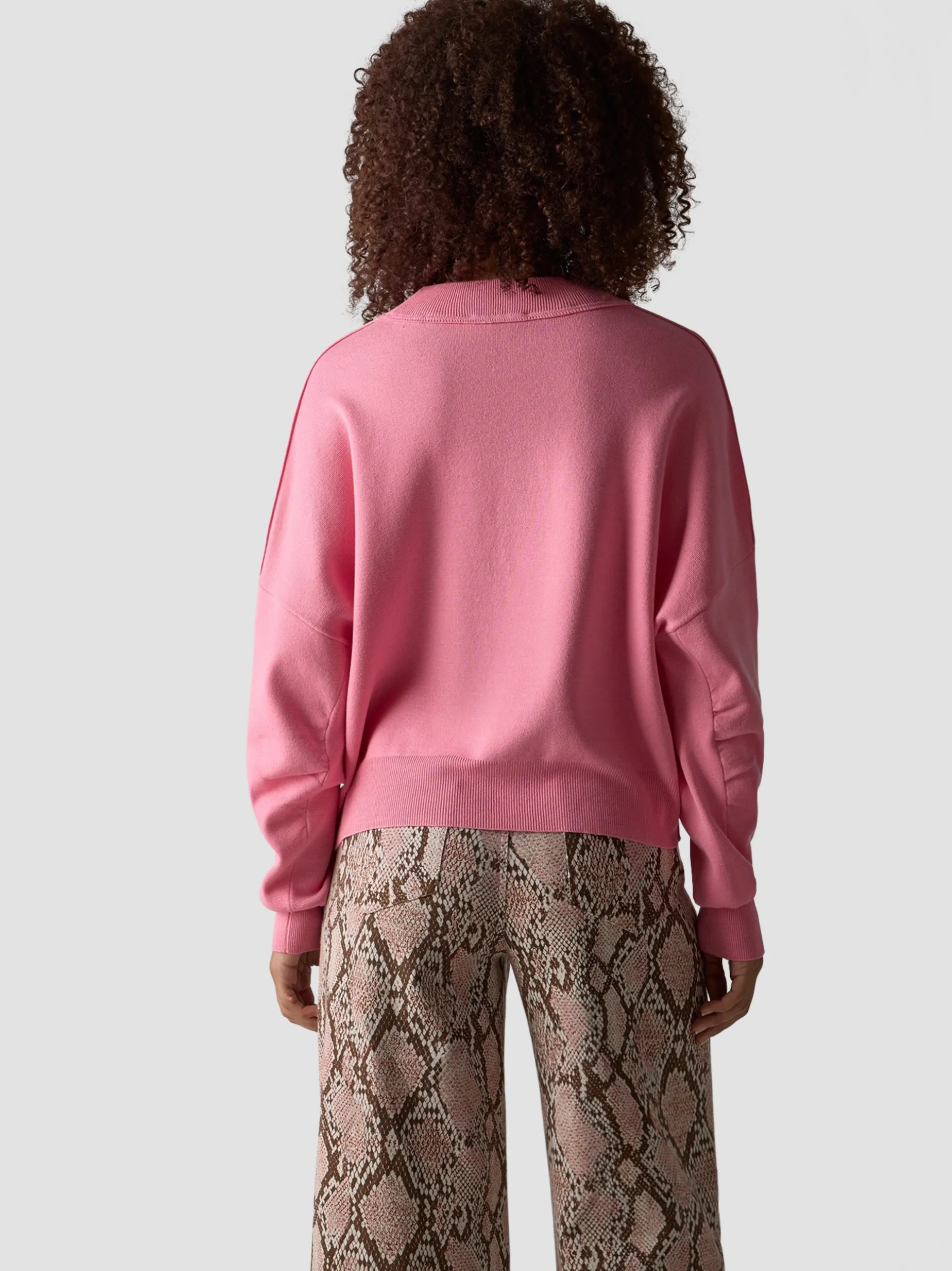 LCMT Damen Pullover in rosa