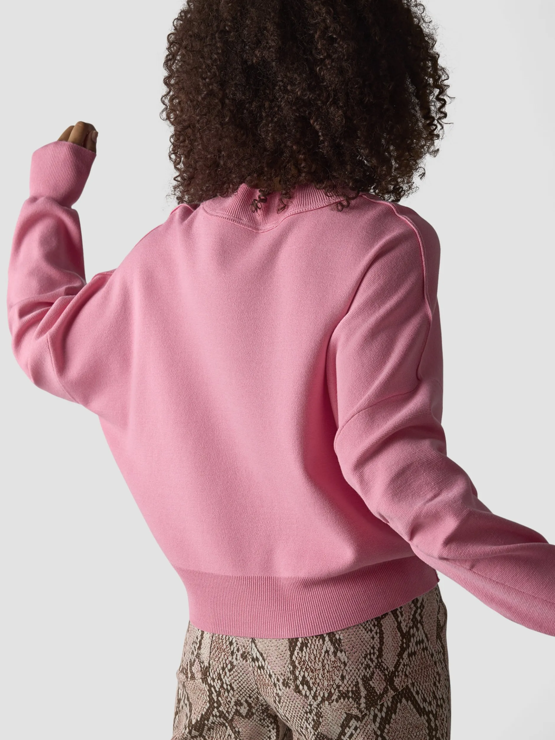 LCMT Damen Pullover in rosa
