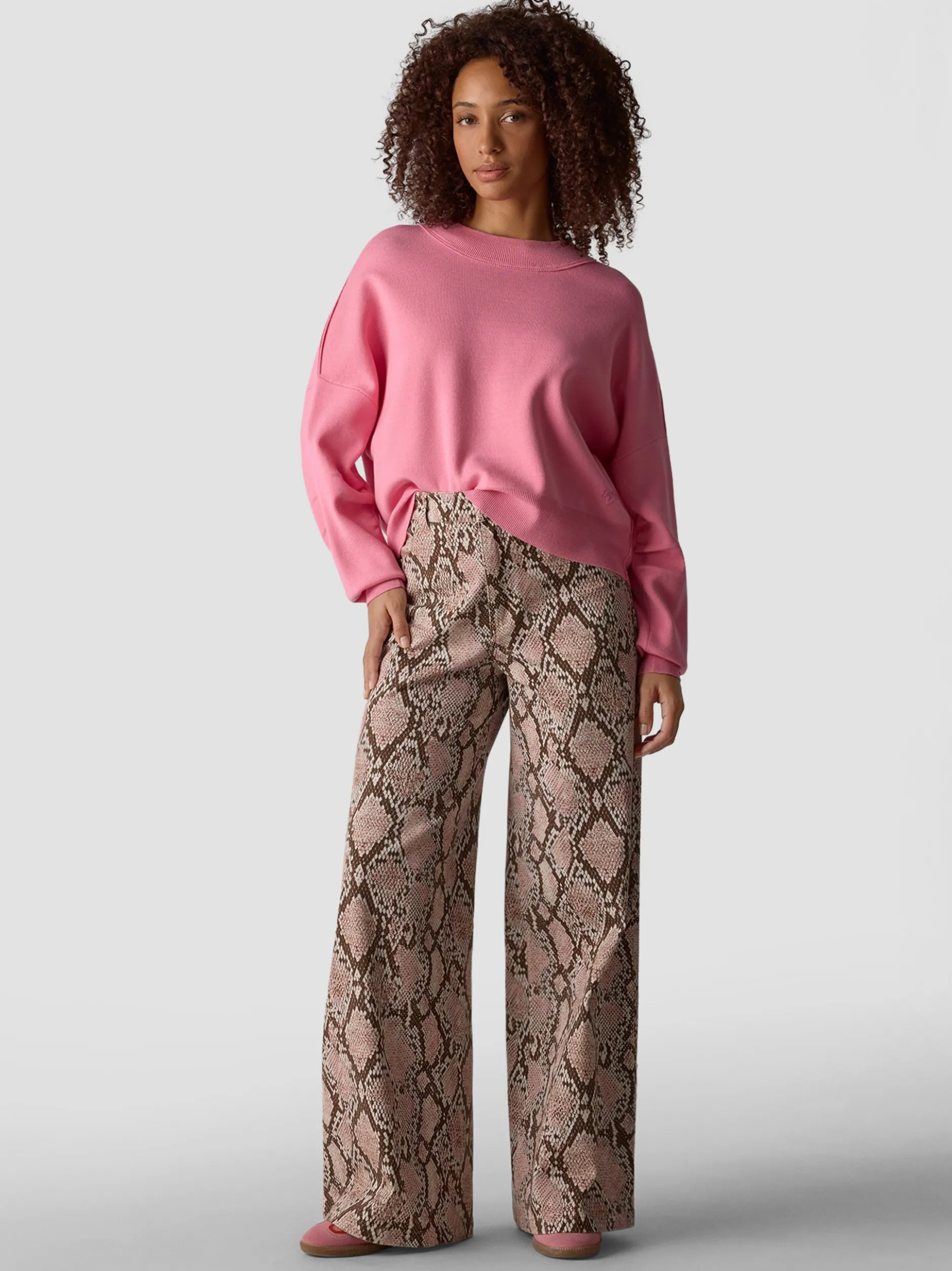 LCMT Damen Pullover in rosa