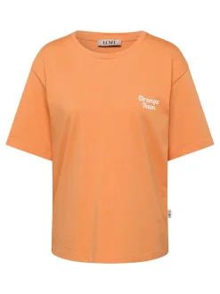 LCMT Damen T-Shirt in orange