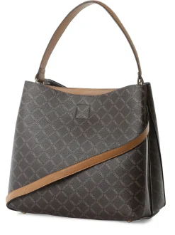 L.Credi Damen Handtasche - Filiberta in schoko cognac