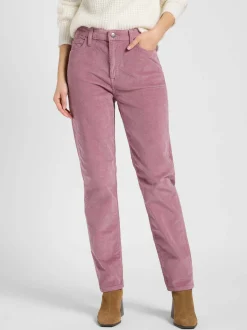 Lee Damen Cordhose - Carol in altrosa