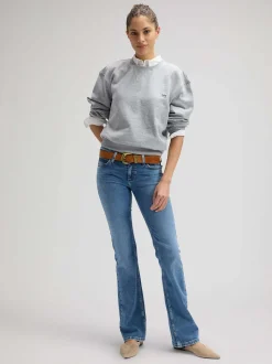 Lee Damen Jeans - Jessica in medium stone denim