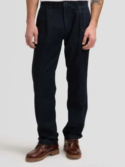 Lee Herren Chinohose - Pleated in rinsed