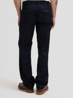 Lee Herren Chinohose - Pleated in rinsed