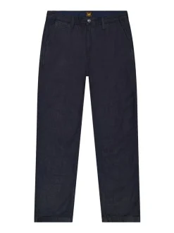 Lee Herren Chinohose - Pleated in rinsed