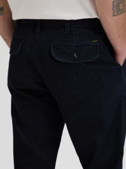 Lee Herren Chinohose - Pleated in rinsed