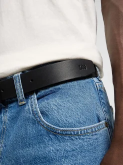 Lee Herren Gürtel - Casual in schwarz