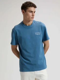 Lee Herren T-Shirt - Workwear Soul in blau