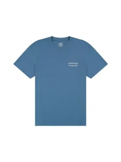 Lee Herren T-Shirt - Workwear Soul in blau