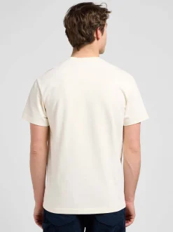 Lee Herren T-Shirt - Ww Graphic in ecru - Ärmel: kurzarm