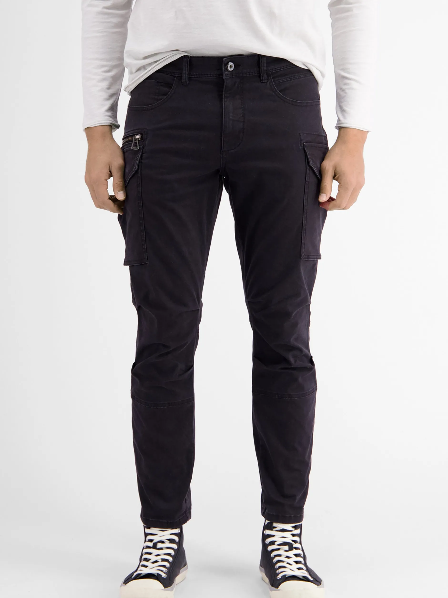 LERROS Herren Cargohose in dark stone