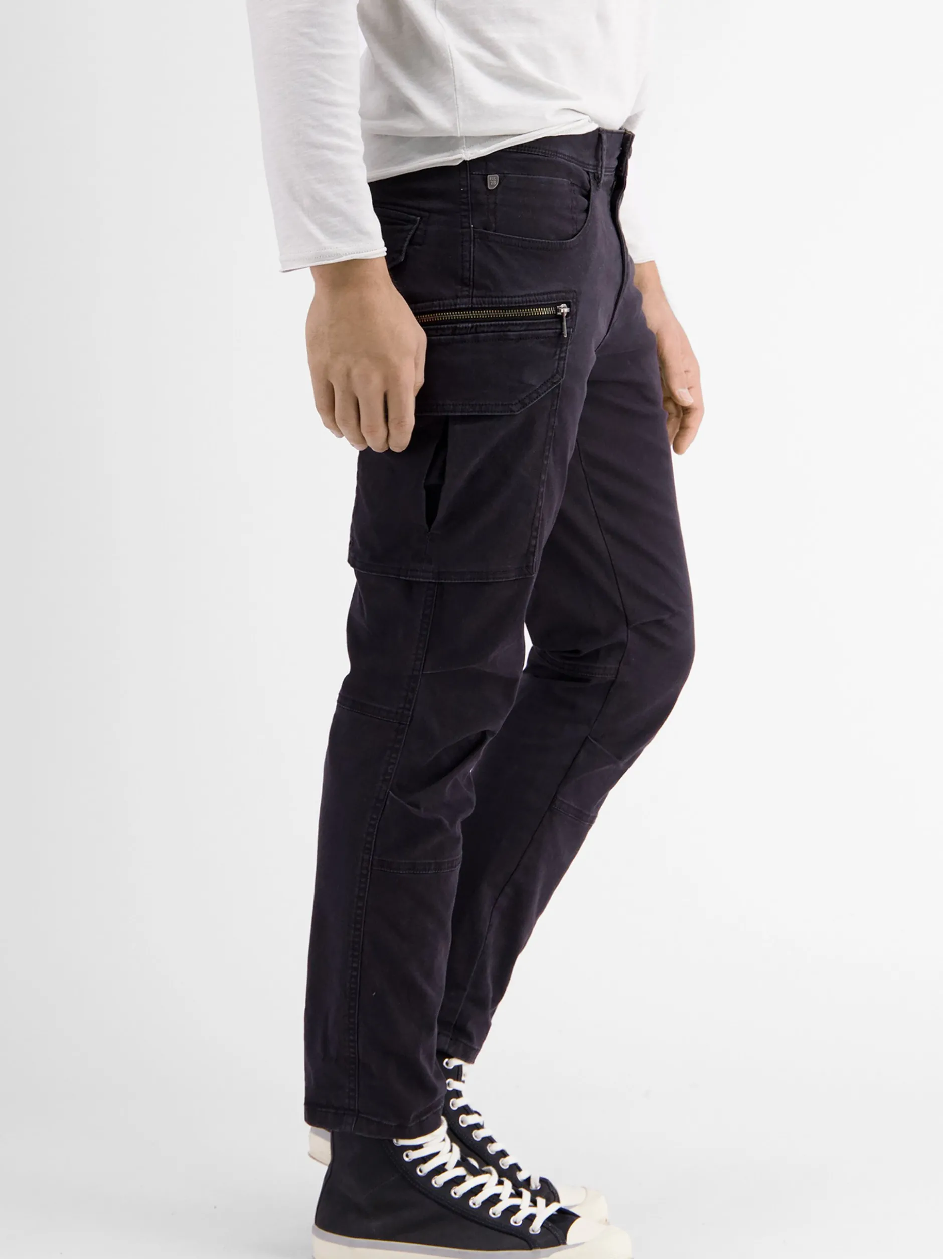 LERROS Herren Cargohose in dark stone