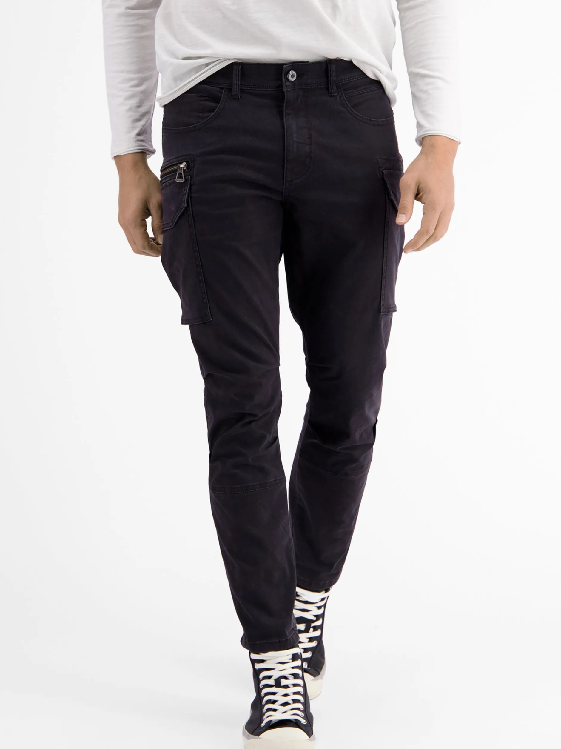 LERROS Herren Cargohose in dark stone