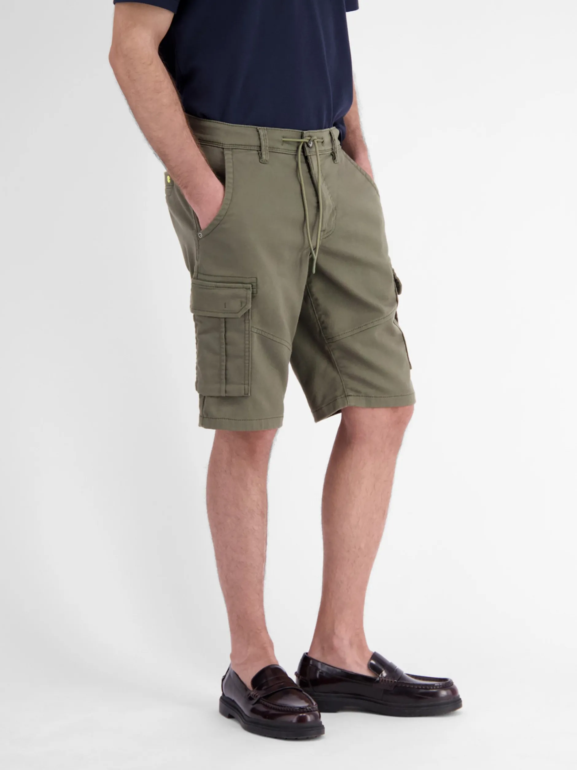 LERROS Herren Cargohose in oliv