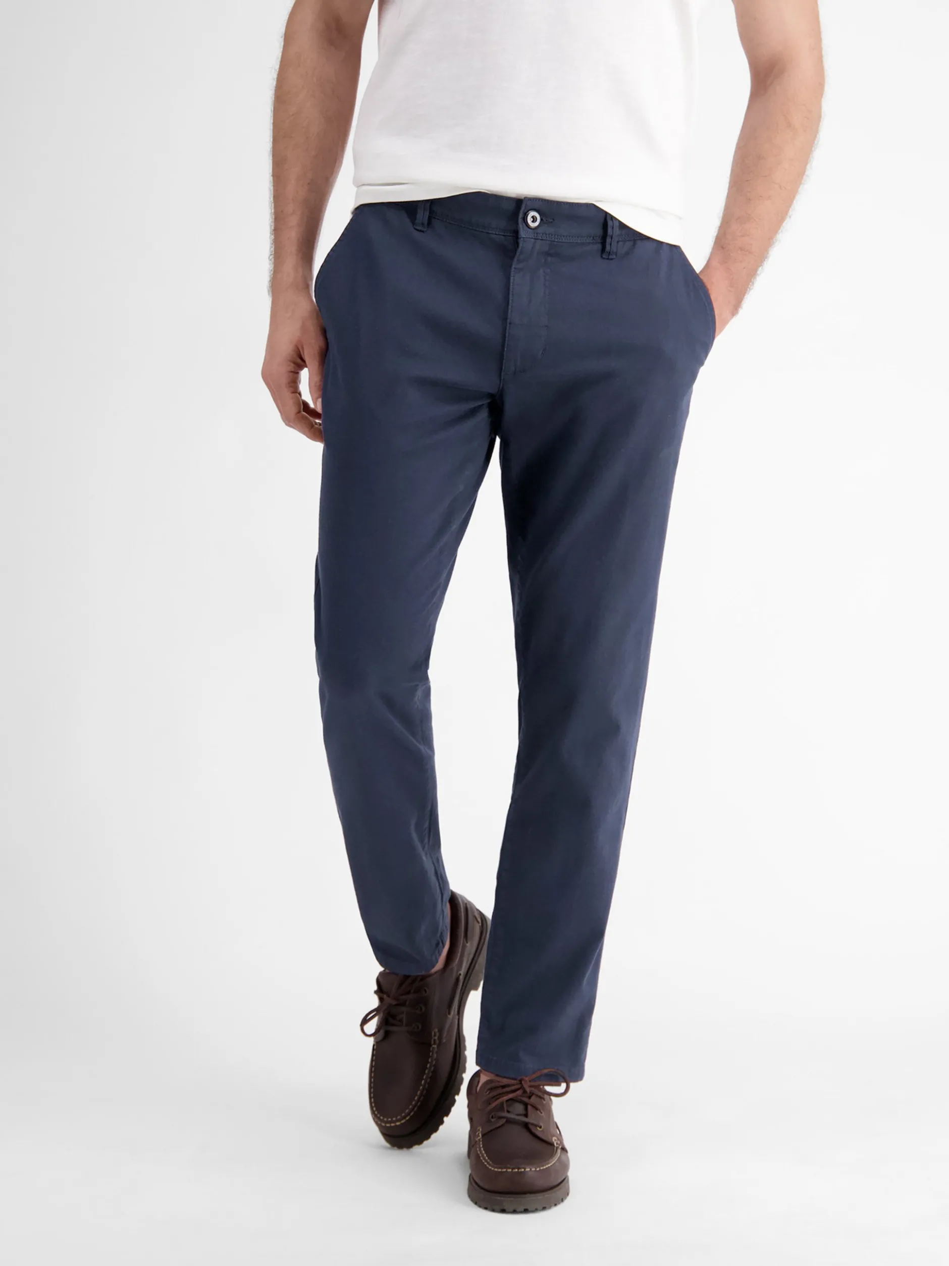 LERROS Herren Chinohose in blau