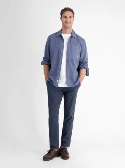 LERROS Herren Chinohose in blau
