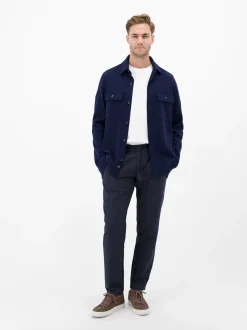 LERROS Herren Chinohose in blau