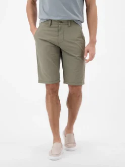 LERROS Herren Chinoshorts in oliv