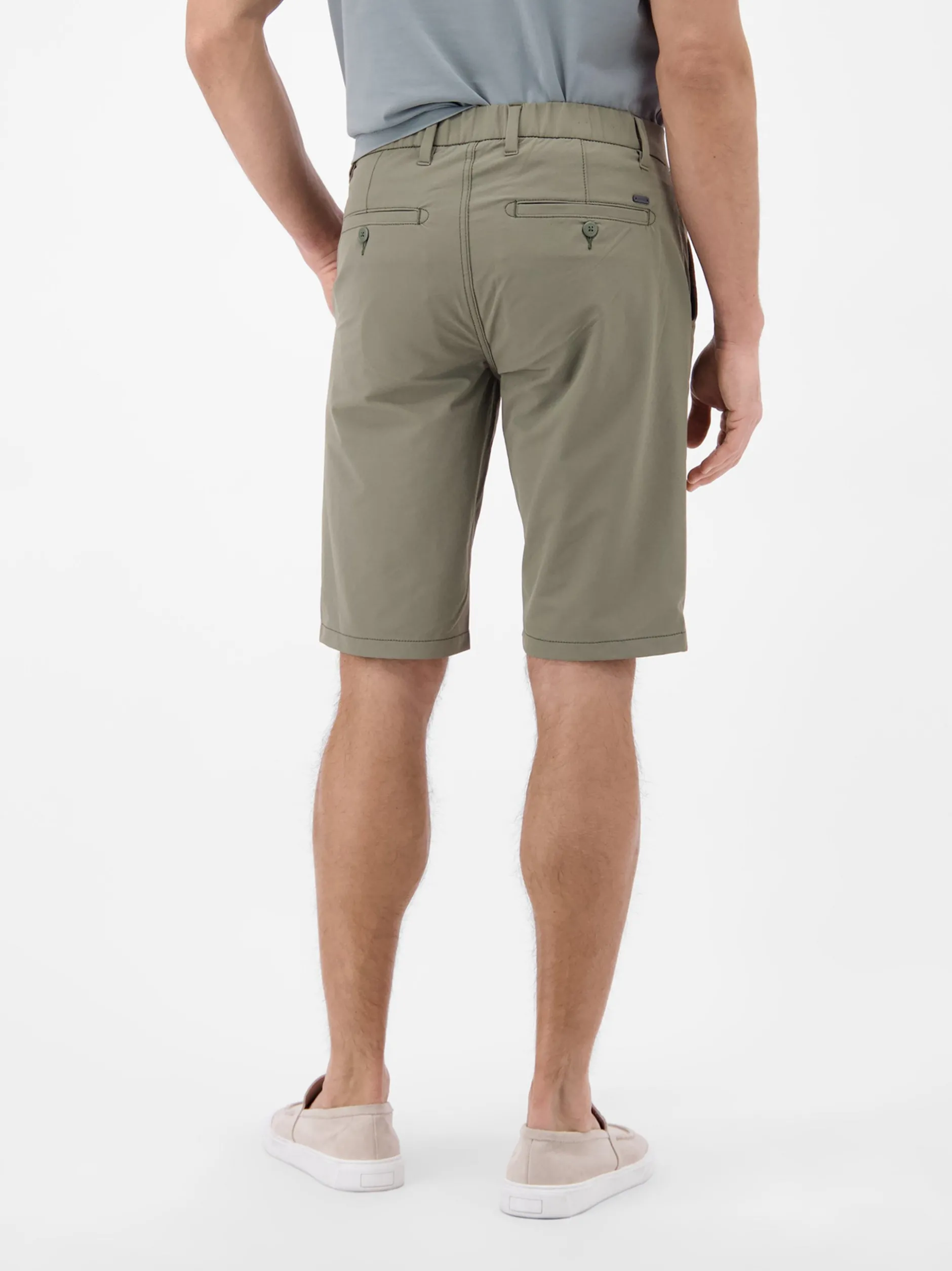 LERROS Herren Chinoshorts in oliv