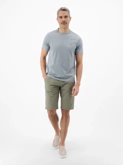 LERROS Herren Chinoshorts in oliv